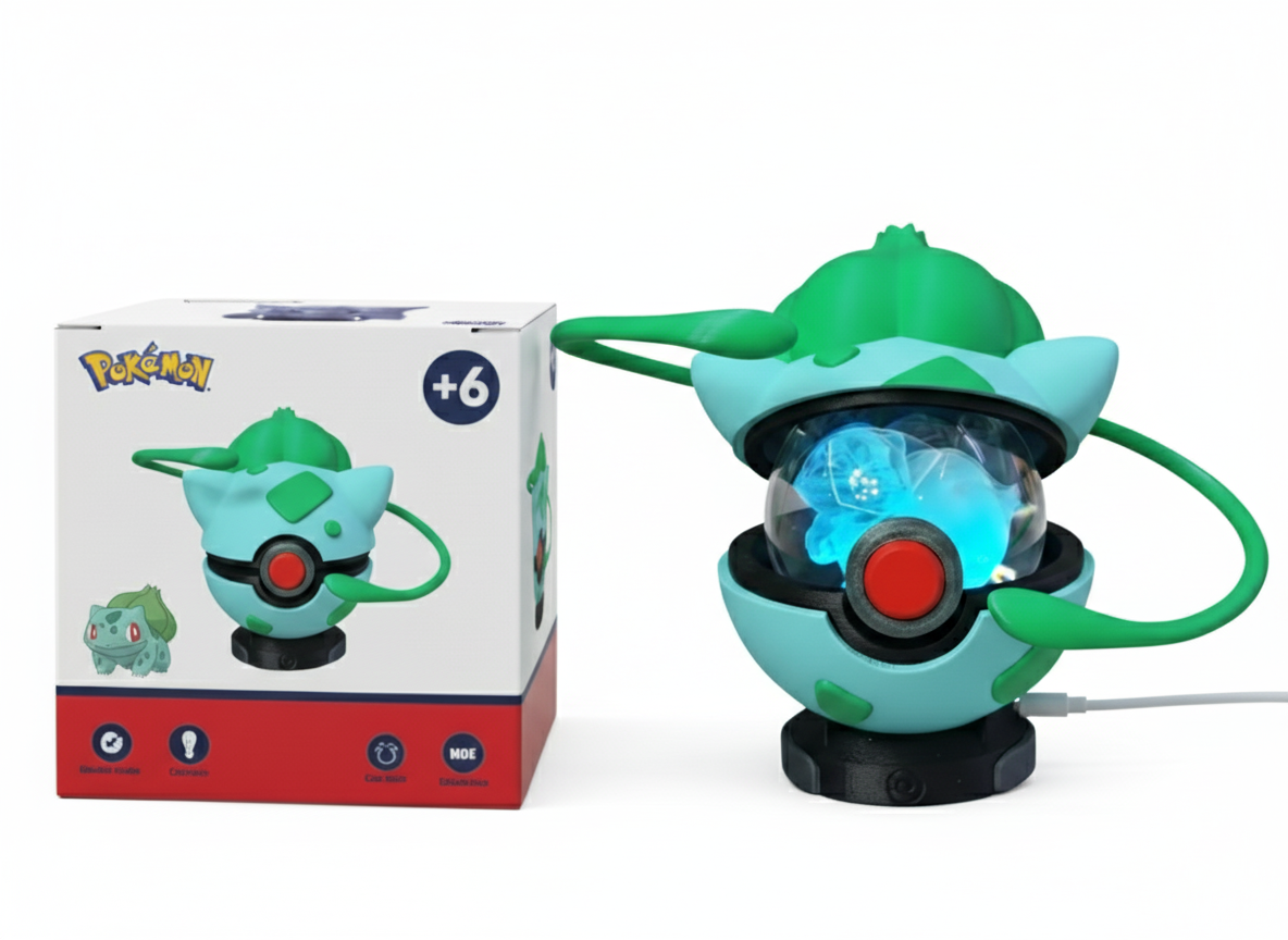 Lámpara de cristal con diseño 3D Pkm