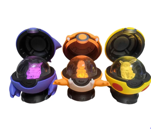 Lámpara de cristal con diseño 3D Pkm